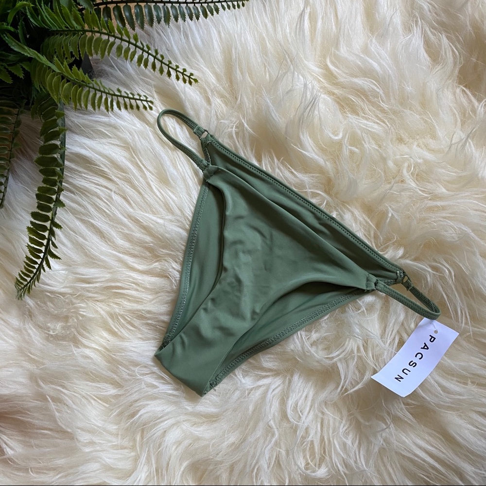 PacSun High Leg Cheeky Bikini Bottom